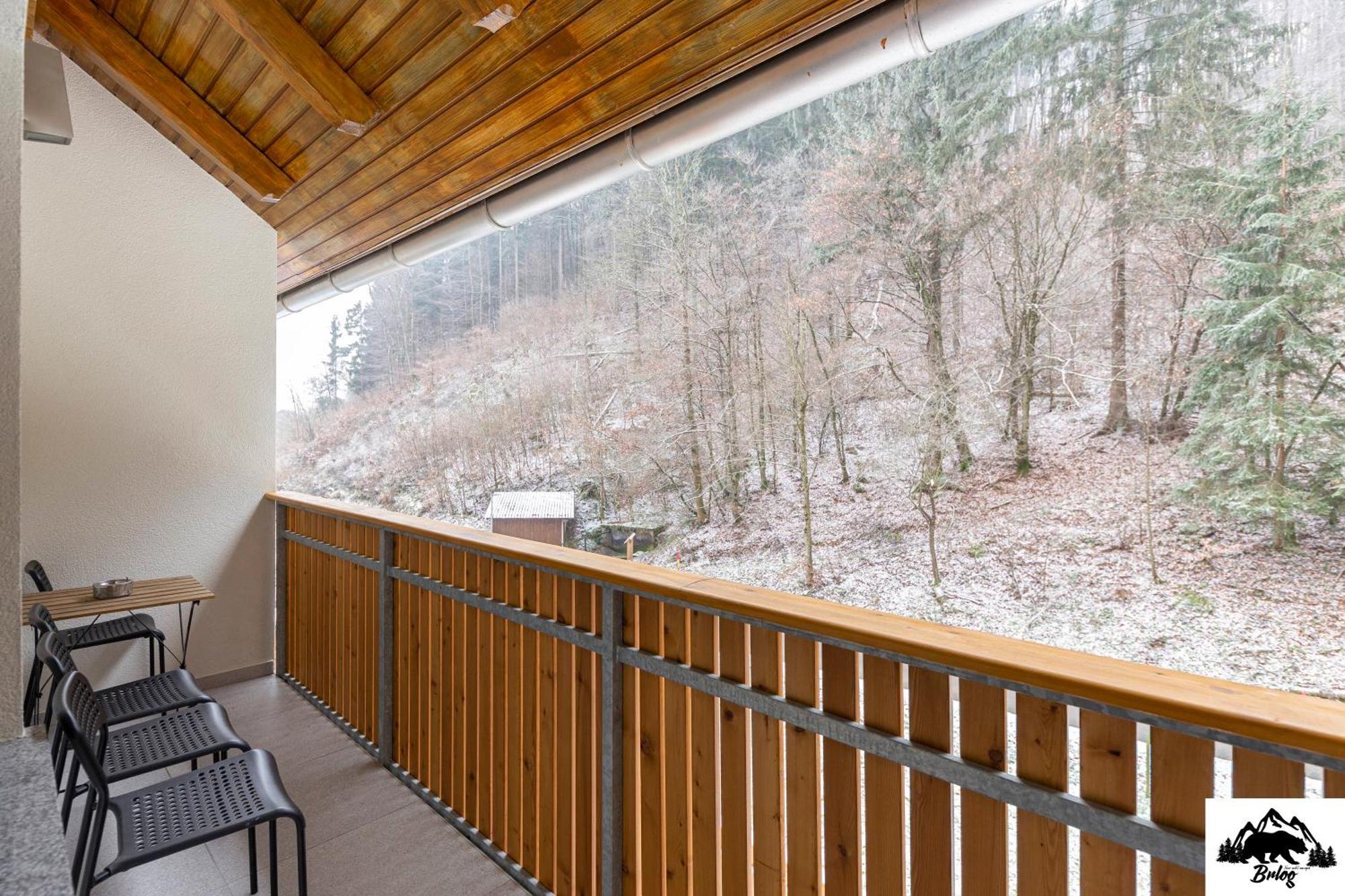 Brlog Apartment Zgornje Gorje Bagian luar foto