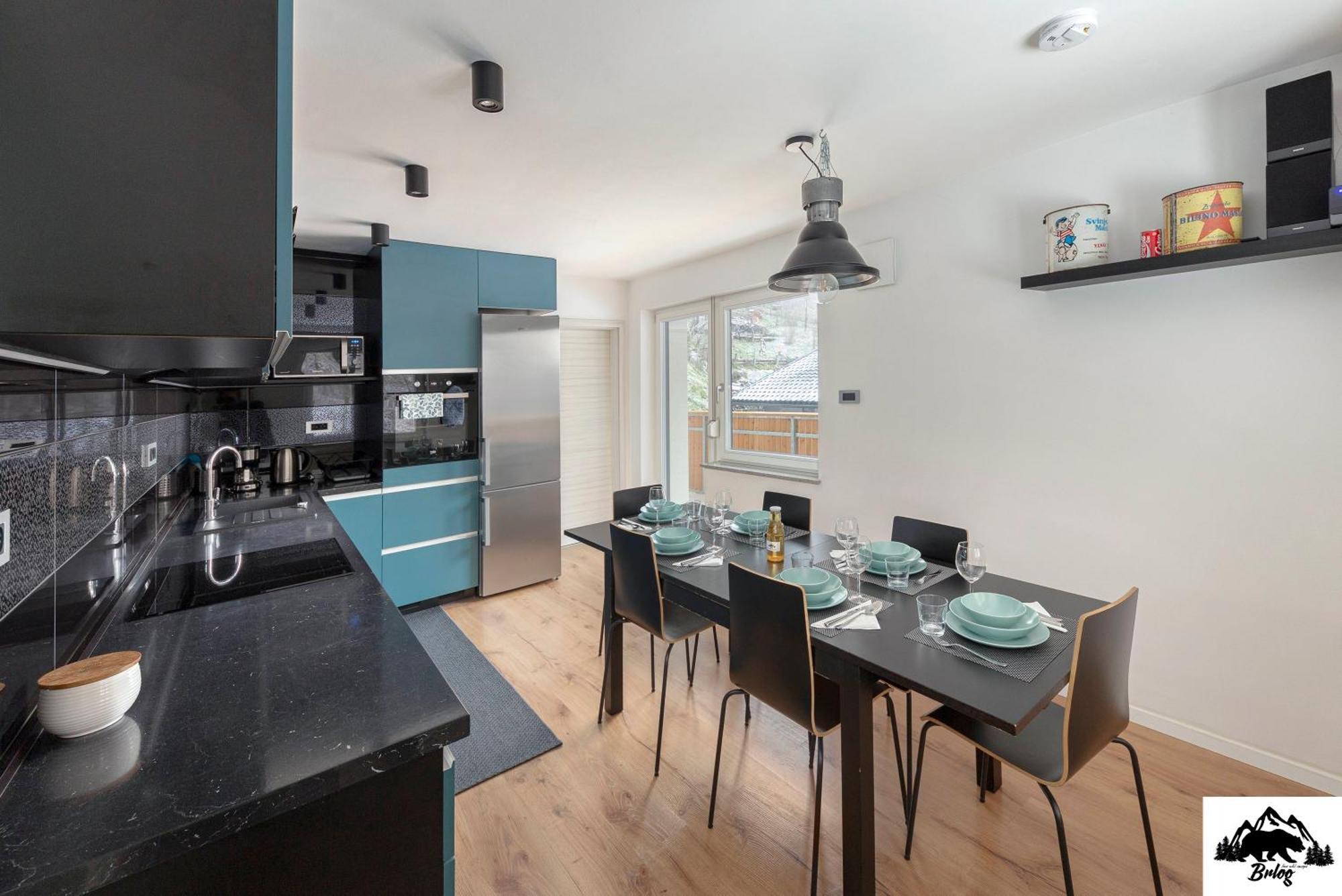Brlog Apartment Zgornje Gorje Bagian luar foto