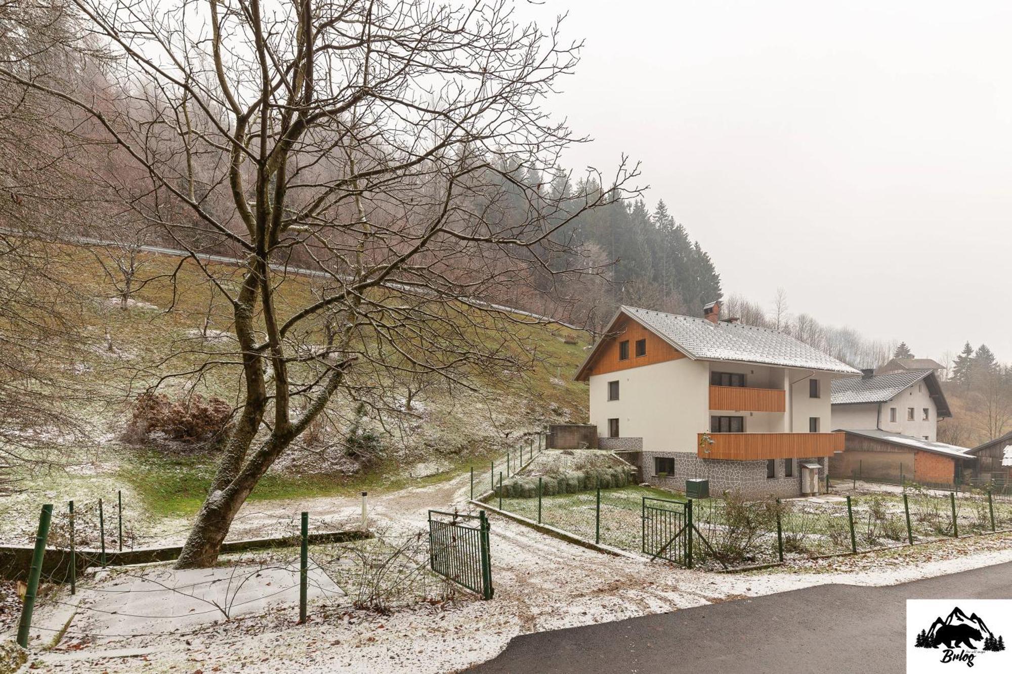 Brlog Apartment Zgornje Gorje Bagian luar foto